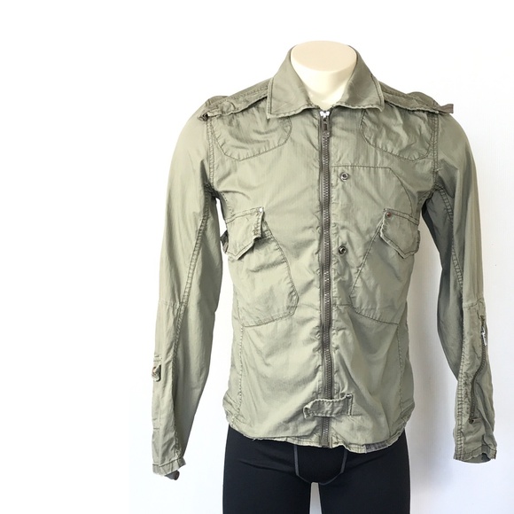 raw 3301 army jacket